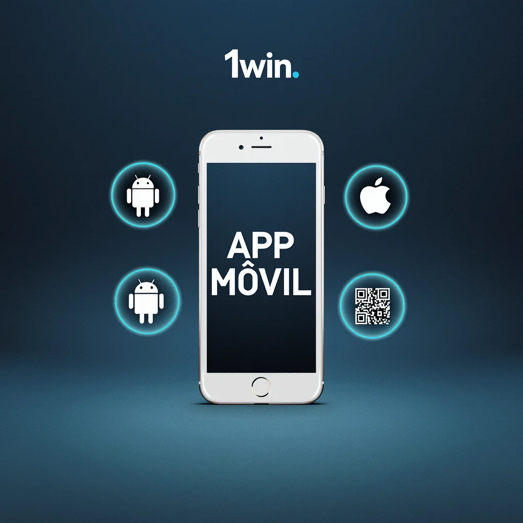 Descarga la app 1Win para Android e iOS mediante código QR App móvil 1Win — Android e iOS